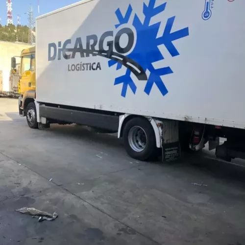 Zona de estacionamiento de la flota